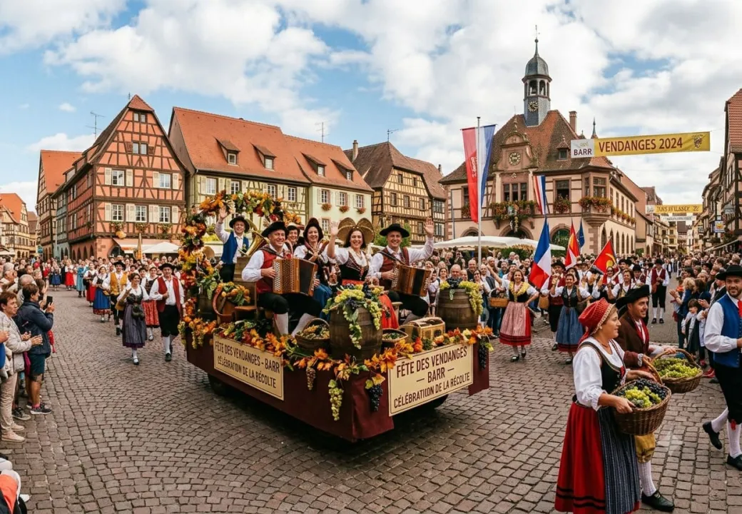 La Fête des Vendanges de Barr - Célébration du Vignoble Alsacien