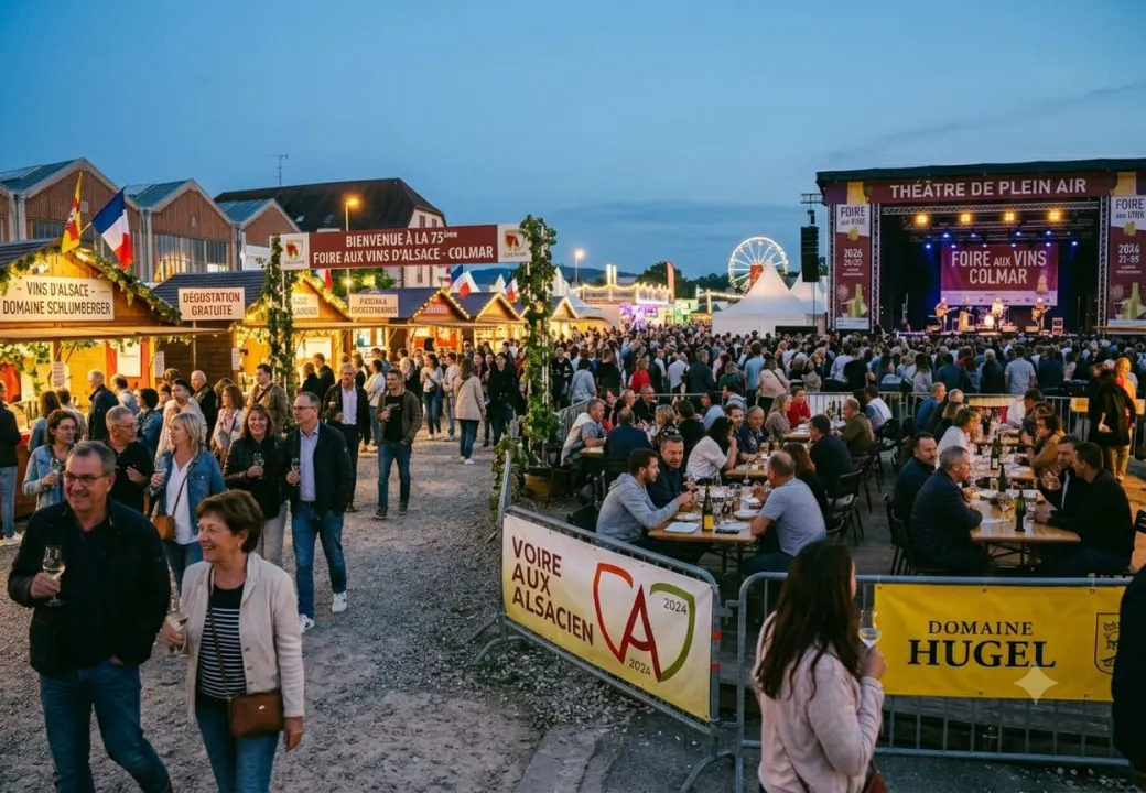 La Foire aux Vins de Colmar - Le Plus Grand Rendez-Vous Viticole d'Alsace