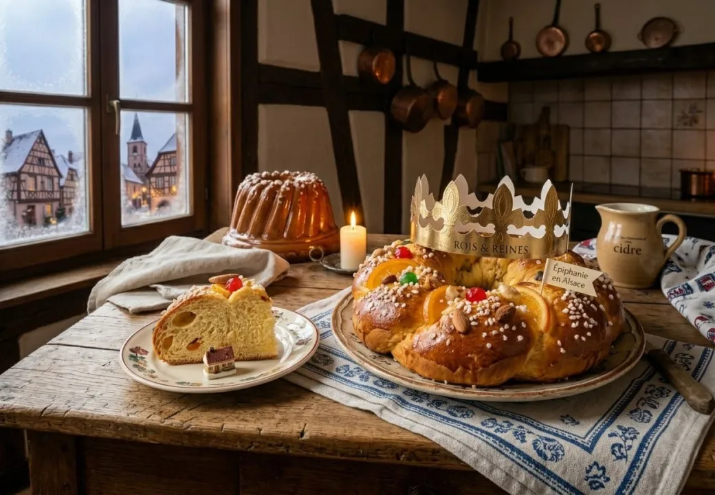 Elsässischer Dreikönigskuchen - Die Brioche-Version zum Dreikönigstag