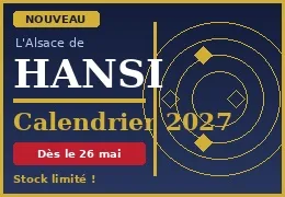 Calendrier L'Alsace de Hansi 2027, disponible dès le 26 mai !