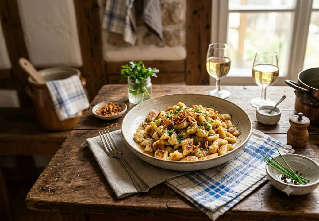 Knepfle met Bruine Boter - Het Recept voor Elzasser Huisgemaakte Pasta