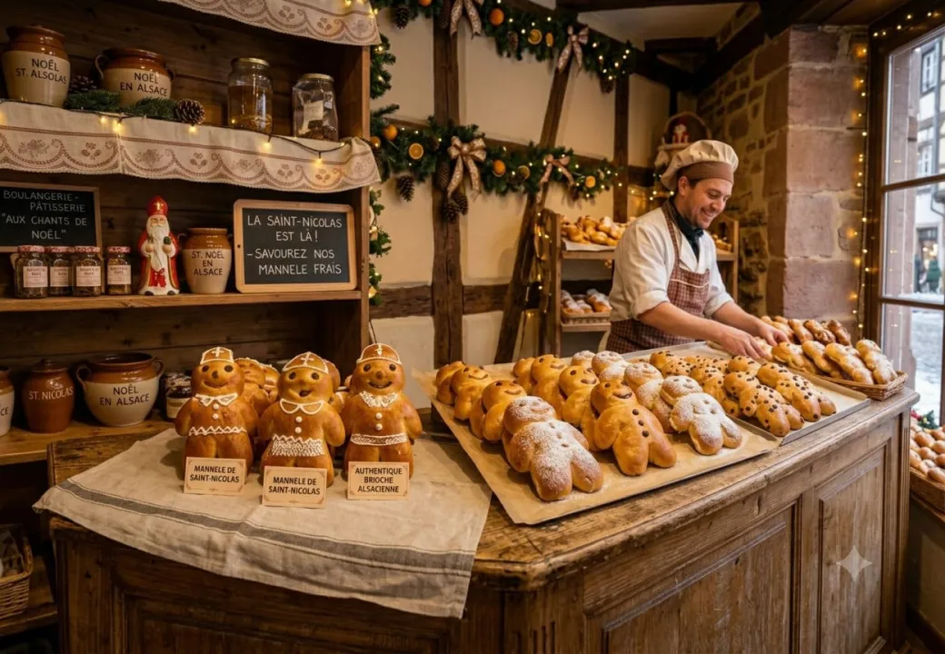 Mannele de la Saint-Nicolas - La Brioche Alsacienne du 6 Décembre