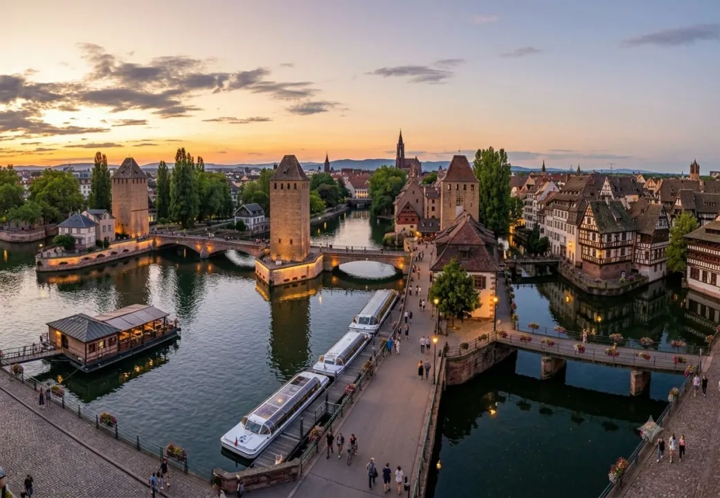 La Petite France et le Pont Couvert de Strasbourg - Histoire et Guide de Visite