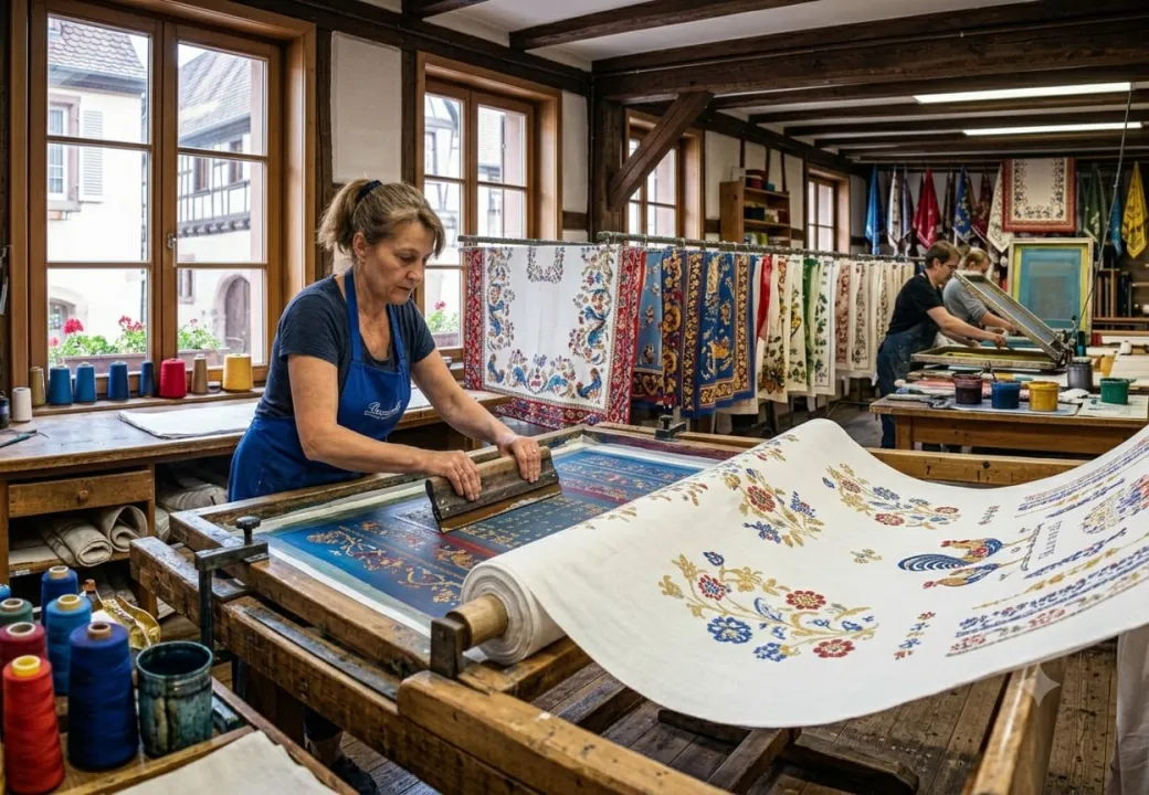 Les Tissages Alsaciens - L'Art Textile du Linge de Maison Traditionnel