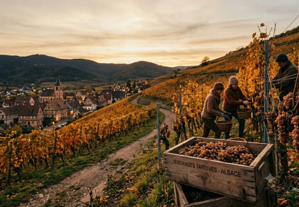 Vendanges Tardives et SGN - Les Vins Liquoreux d'Exception d'Alsace